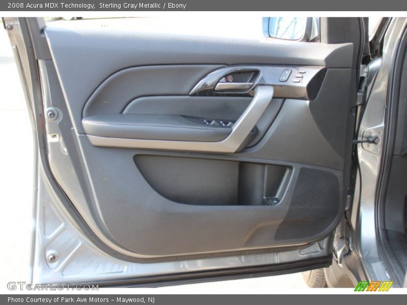 Sterling Gray Metallic / Ebony 2008 Acura MDX Technology
