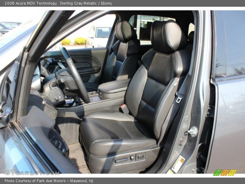 Sterling Gray Metallic / Ebony 2008 Acura MDX Technology