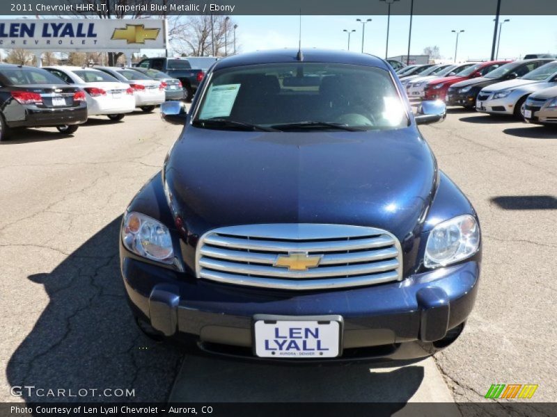 Imperial Blue Metallic / Ebony 2011 Chevrolet HHR LT