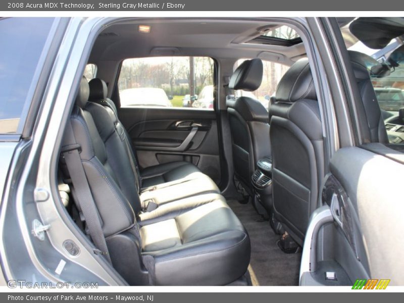 Sterling Gray Metallic / Ebony 2008 Acura MDX Technology