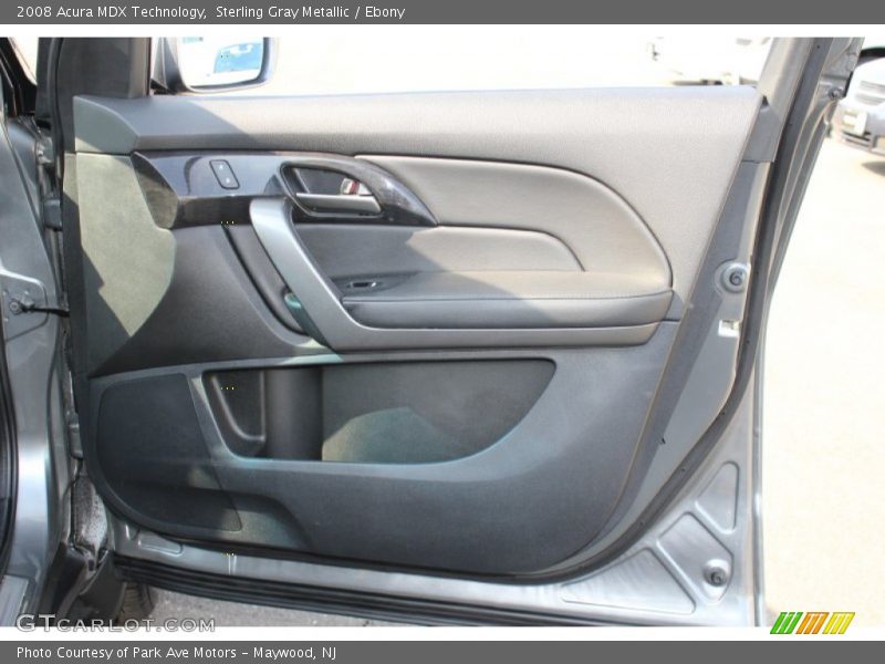 Sterling Gray Metallic / Ebony 2008 Acura MDX Technology