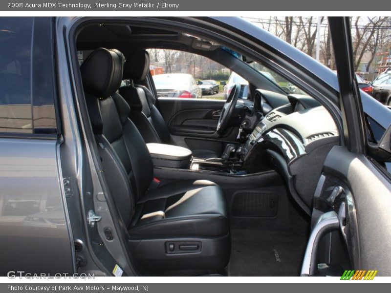 Sterling Gray Metallic / Ebony 2008 Acura MDX Technology
