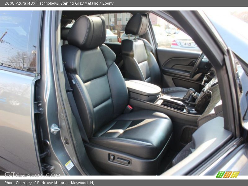 Sterling Gray Metallic / Ebony 2008 Acura MDX Technology