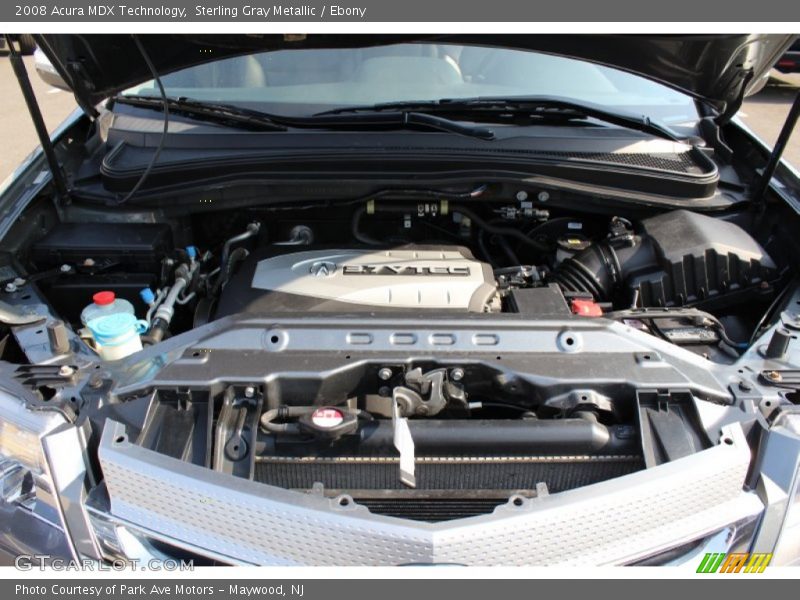 Sterling Gray Metallic / Ebony 2008 Acura MDX Technology