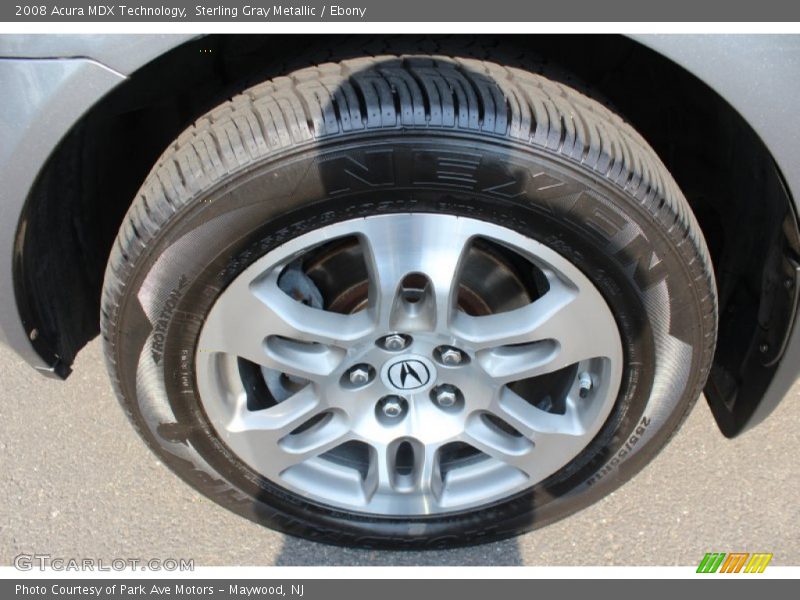 Sterling Gray Metallic / Ebony 2008 Acura MDX Technology