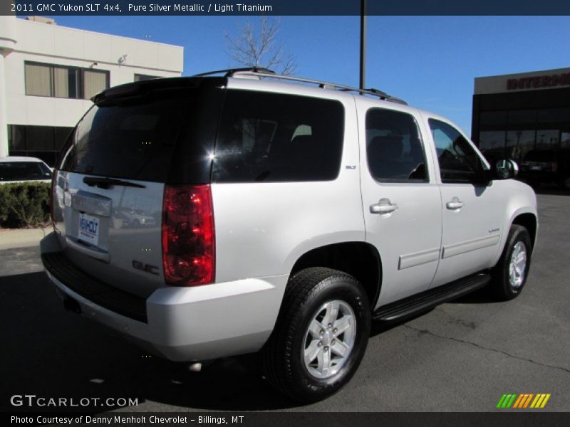 Pure Silver Metallic / Light Titanium 2011 GMC Yukon SLT 4x4