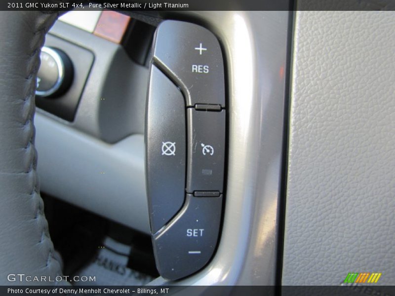 Pure Silver Metallic / Light Titanium 2011 GMC Yukon SLT 4x4