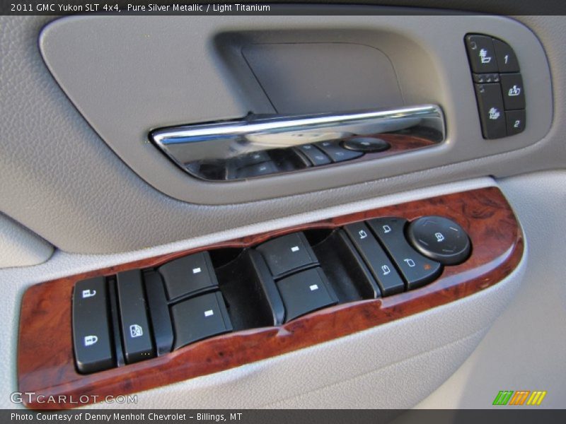 Pure Silver Metallic / Light Titanium 2011 GMC Yukon SLT 4x4