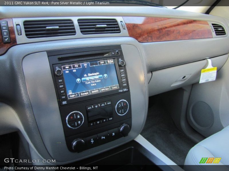 Pure Silver Metallic / Light Titanium 2011 GMC Yukon SLT 4x4