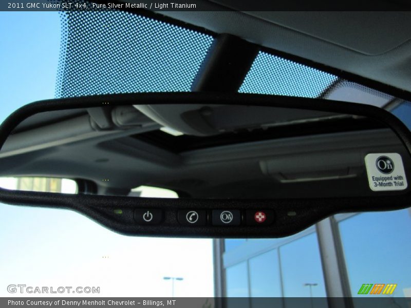 Pure Silver Metallic / Light Titanium 2011 GMC Yukon SLT 4x4