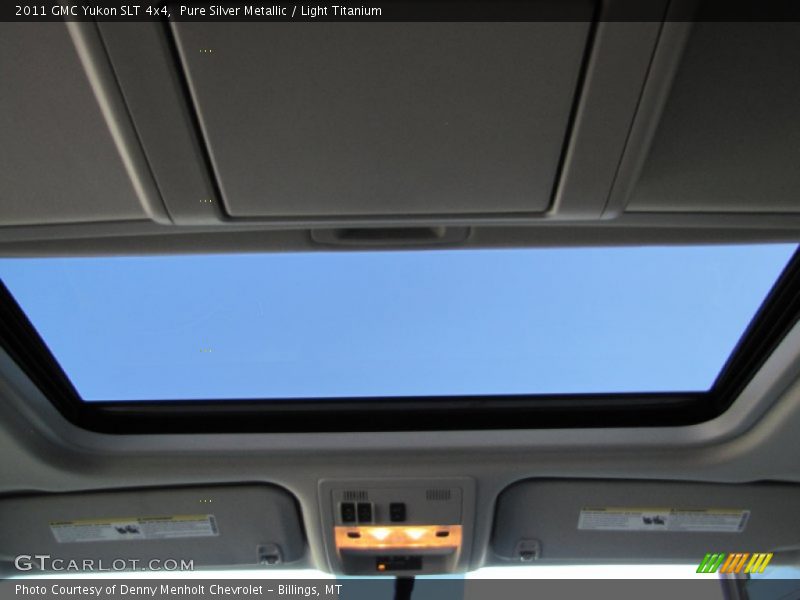 Pure Silver Metallic / Light Titanium 2011 GMC Yukon SLT 4x4