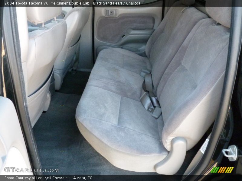 Black Sand Pearl / Charcoal 2004 Toyota Tacoma V6 PreRunner Double Cab