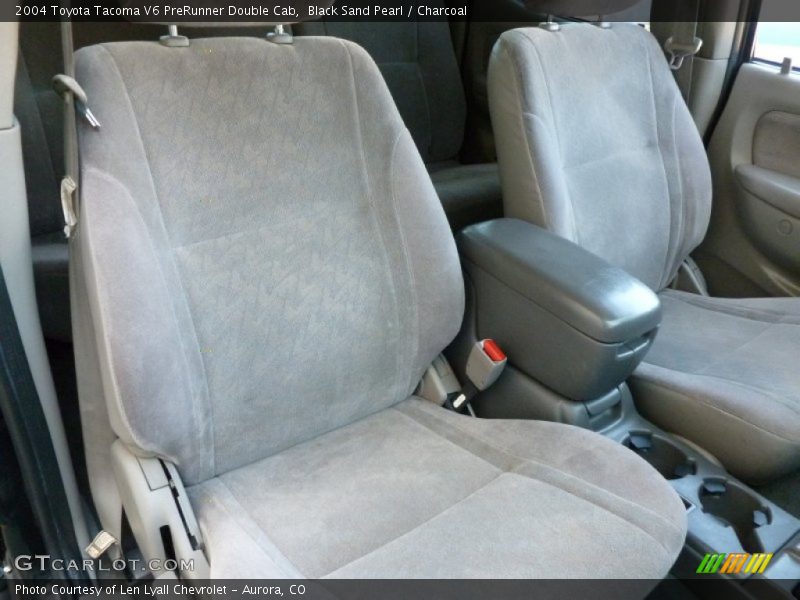 Black Sand Pearl / Charcoal 2004 Toyota Tacoma V6 PreRunner Double Cab