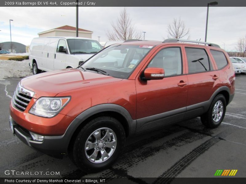 Copperhead / Gray 2009 Kia Borrego EX V6 4x4