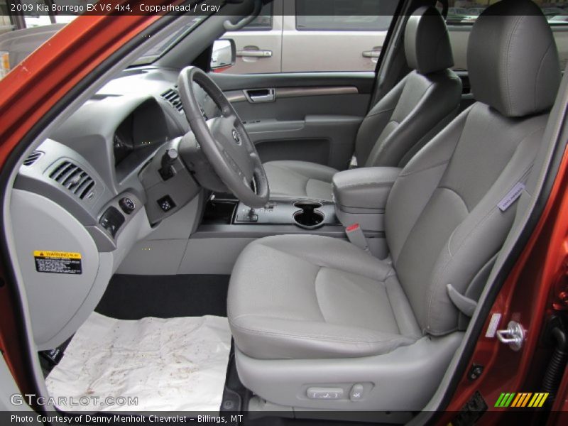  2009 Borrego EX V6 4x4 Gray Interior