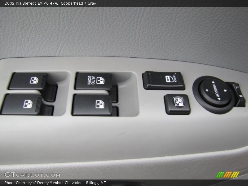 Controls of 2009 Borrego EX V6 4x4