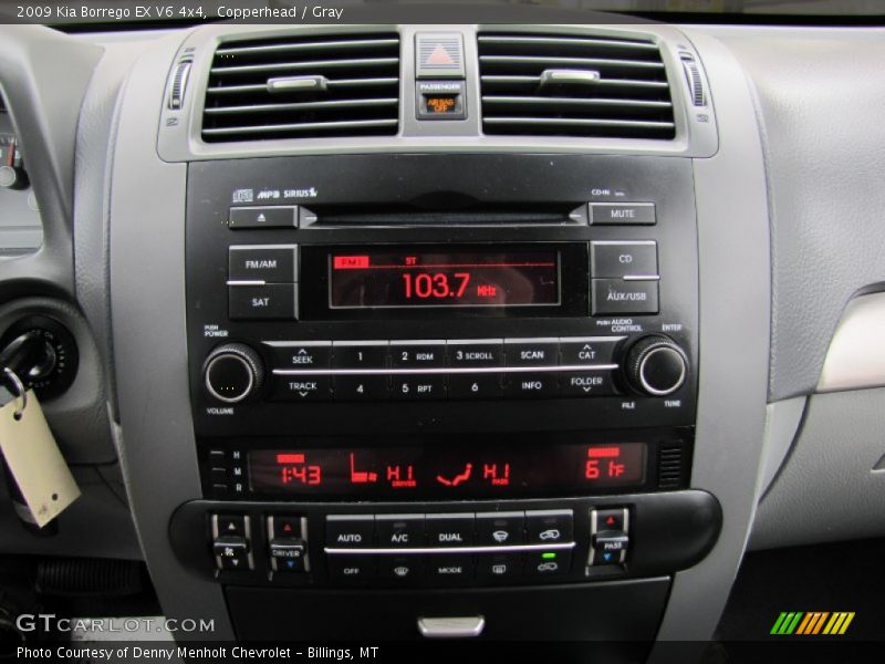 Controls of 2009 Borrego EX V6 4x4