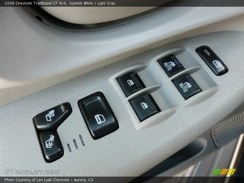 Summit White / Light Gray 2008 Chevrolet TrailBlazer LT 4x4