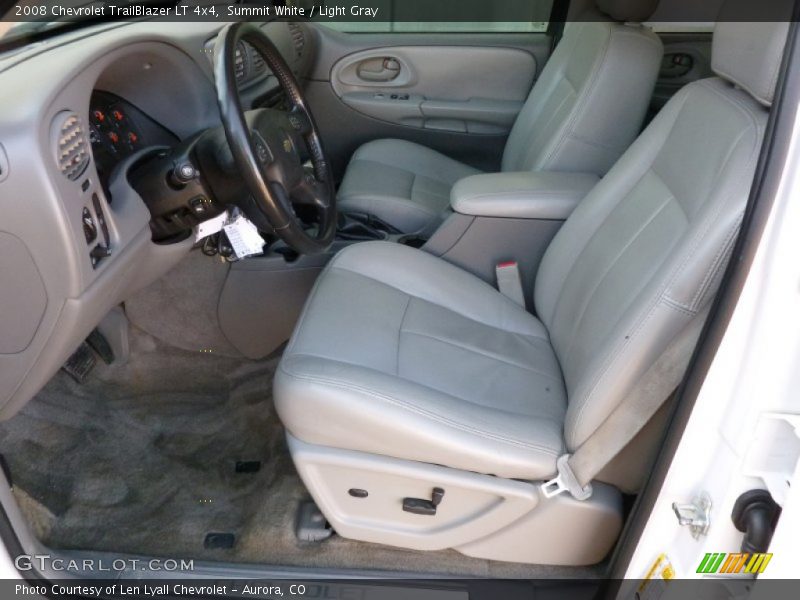 Front Seat of 2008 TrailBlazer LT 4x4