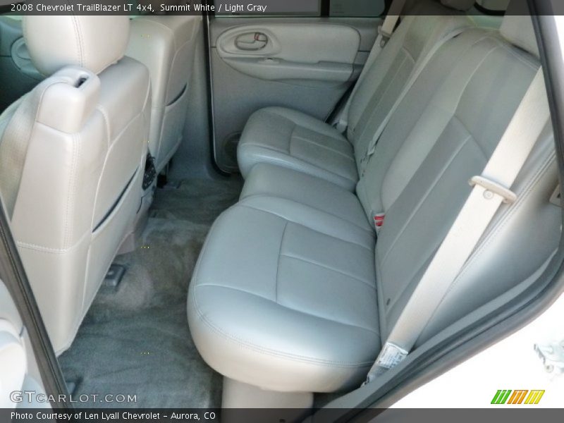 Rear Seat of 2008 TrailBlazer LT 4x4