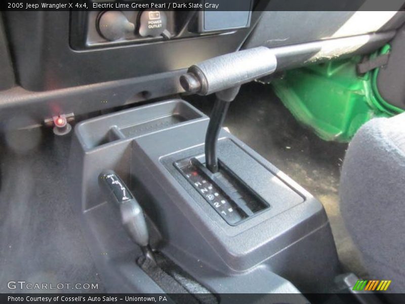  2005 Wrangler X 4x4 4 Speed Automatic Shifter
