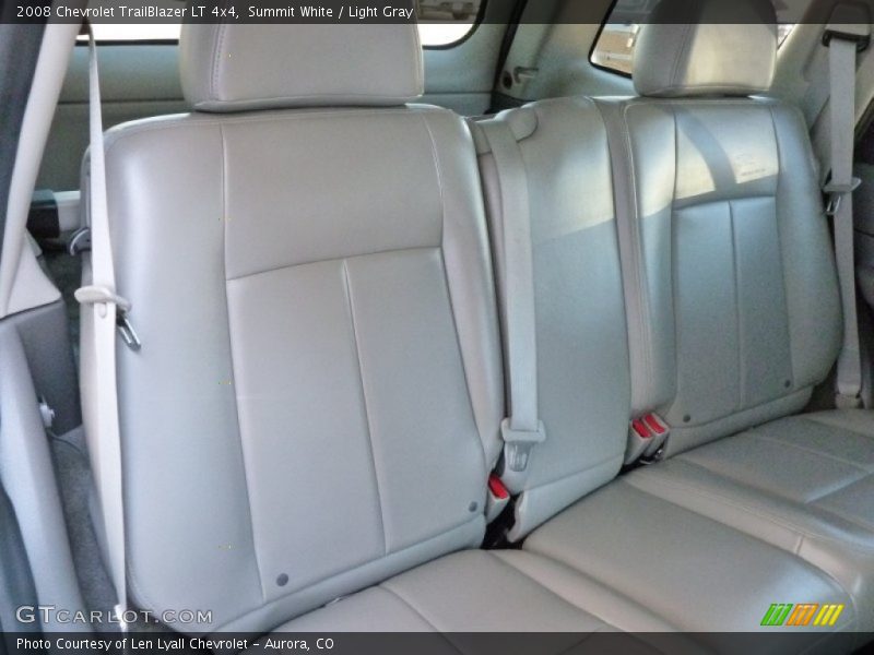 Summit White / Light Gray 2008 Chevrolet TrailBlazer LT 4x4