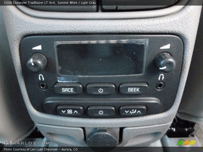 Controls of 2008 TrailBlazer LT 4x4