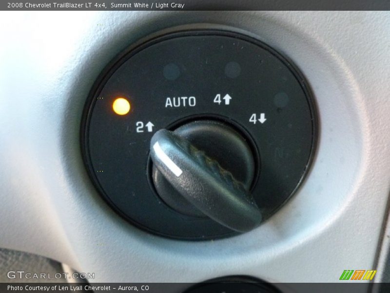 Summit White / Light Gray 2008 Chevrolet TrailBlazer LT 4x4