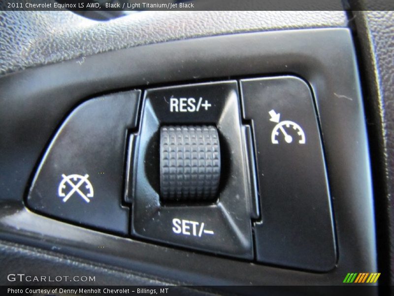 Black / Light Titanium/Jet Black 2011 Chevrolet Equinox LS AWD