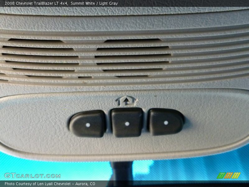 Summit White / Light Gray 2008 Chevrolet TrailBlazer LT 4x4