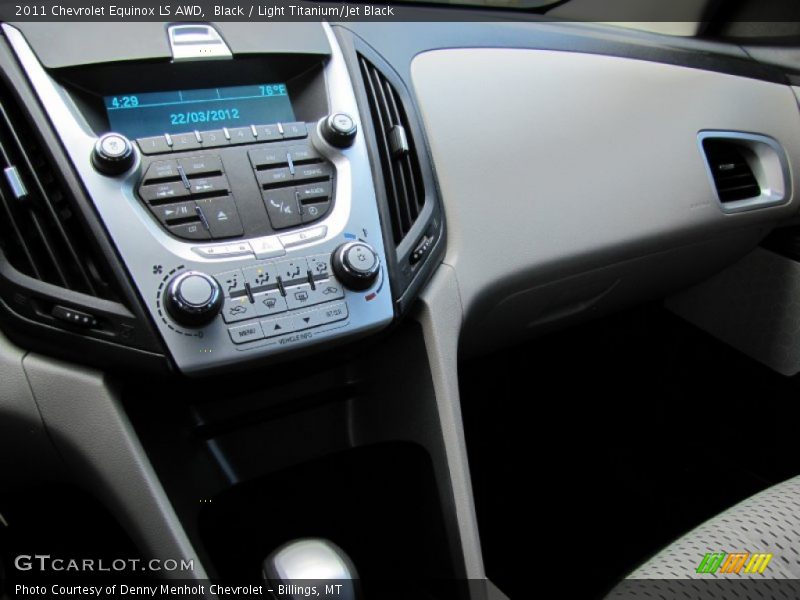 Black / Light Titanium/Jet Black 2011 Chevrolet Equinox LS AWD