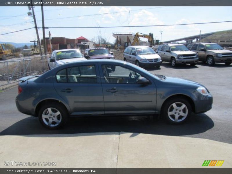 Blue Granite Metallic / Gray 2005 Chevrolet Cobalt Sedan