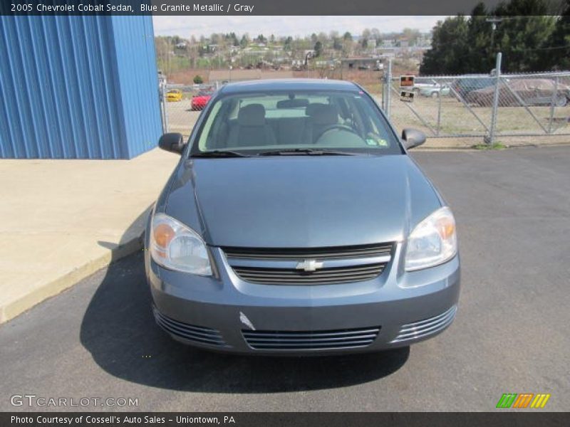 Blue Granite Metallic / Gray 2005 Chevrolet Cobalt Sedan