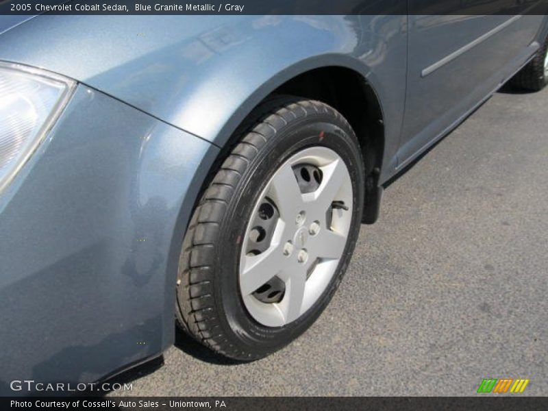 Blue Granite Metallic / Gray 2005 Chevrolet Cobalt Sedan