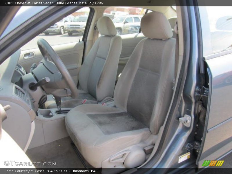 Blue Granite Metallic / Gray 2005 Chevrolet Cobalt Sedan