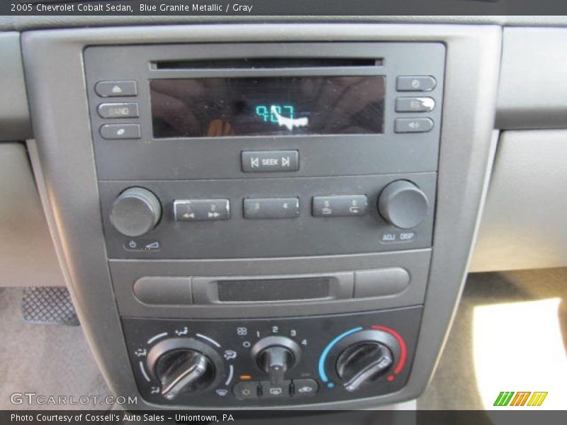 Blue Granite Metallic / Gray 2005 Chevrolet Cobalt Sedan