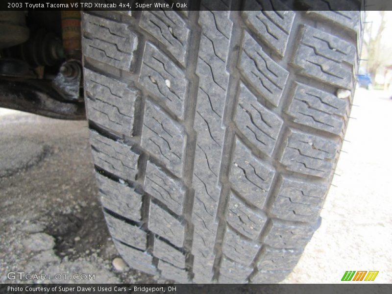 Super White / Oak 2003 Toyota Tacoma V6 TRD Xtracab 4x4