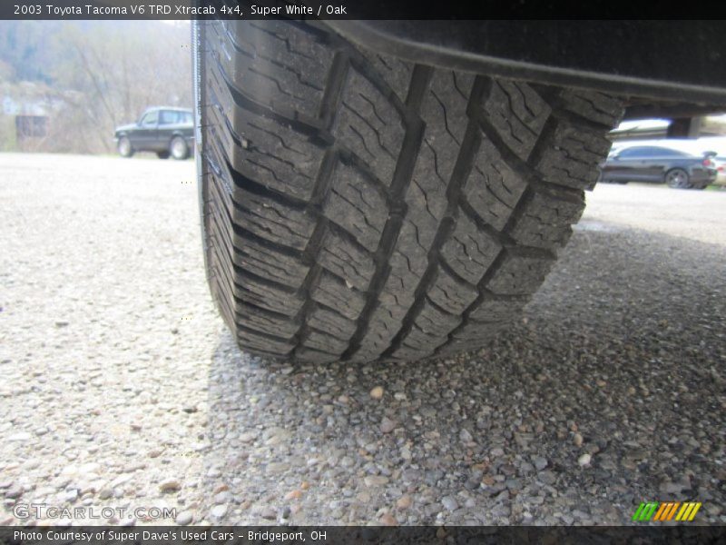 Super White / Oak 2003 Toyota Tacoma V6 TRD Xtracab 4x4