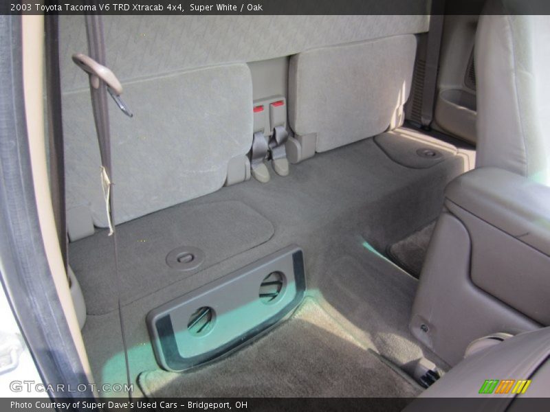 Super White / Oak 2003 Toyota Tacoma V6 TRD Xtracab 4x4