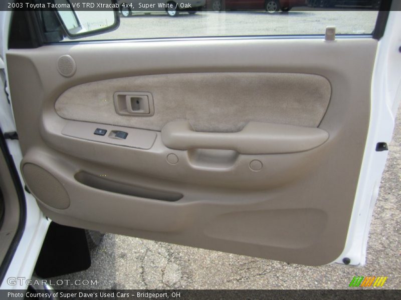 Super White / Oak 2003 Toyota Tacoma V6 TRD Xtracab 4x4