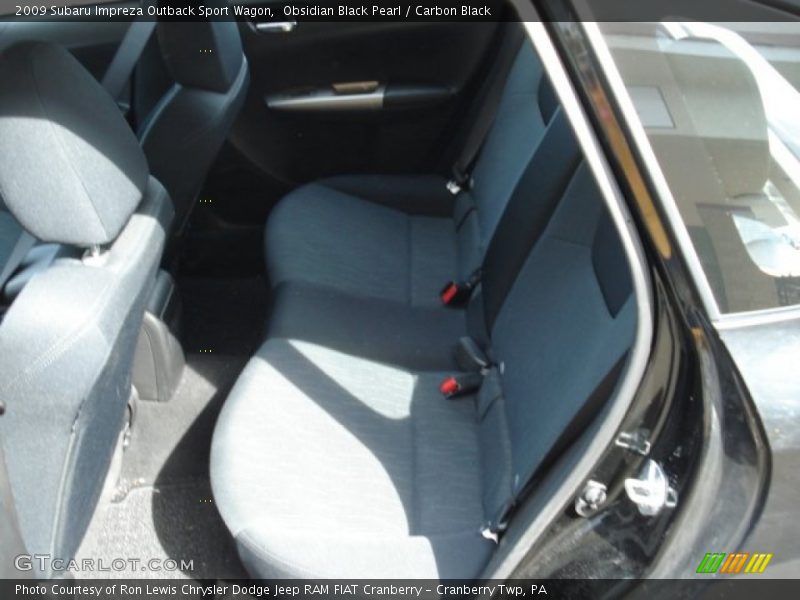 Obsidian Black Pearl / Carbon Black 2009 Subaru Impreza Outback Sport Wagon