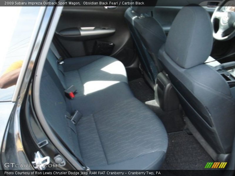 Obsidian Black Pearl / Carbon Black 2009 Subaru Impreza Outback Sport Wagon