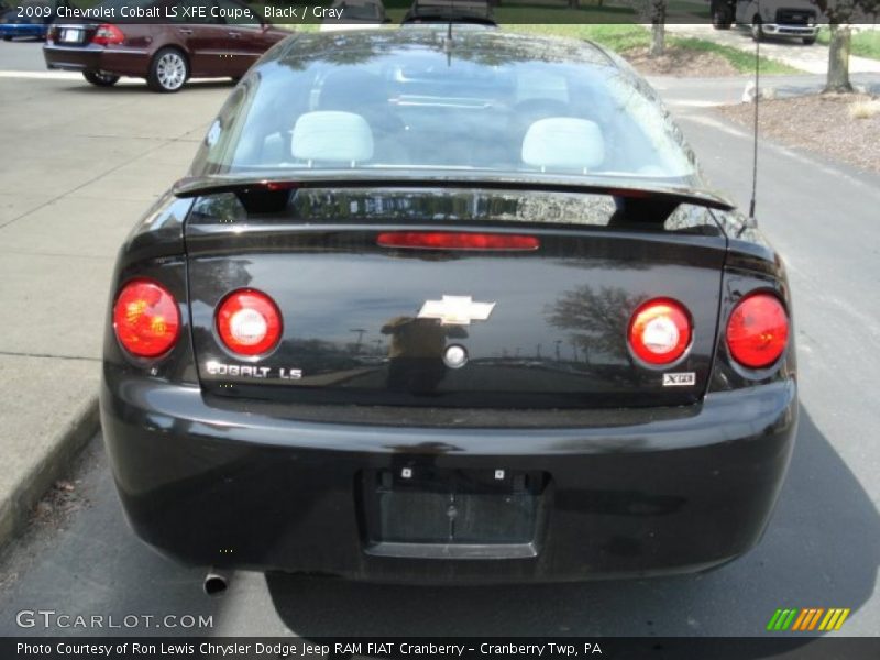 Black / Gray 2009 Chevrolet Cobalt LS XFE Coupe