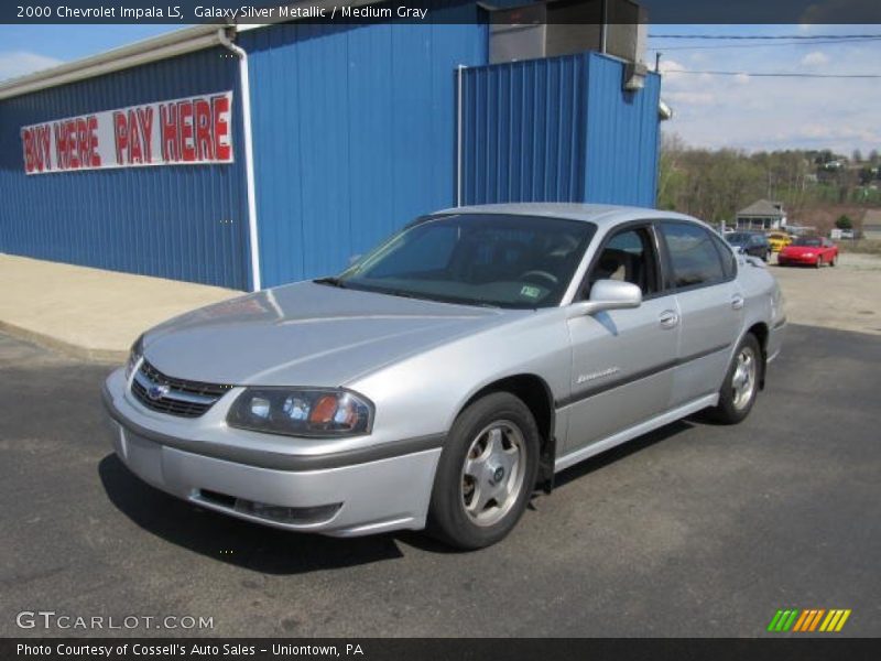 Galaxy Silver Metallic / Medium Gray 2000 Chevrolet Impala LS