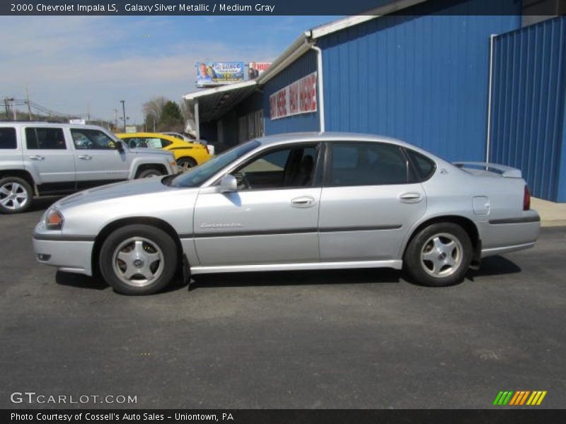 Galaxy Silver Metallic / Medium Gray 2000 Chevrolet Impala LS