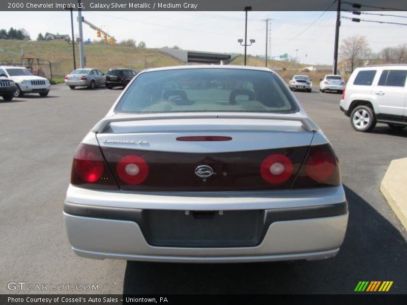 Galaxy Silver Metallic / Medium Gray 2000 Chevrolet Impala LS