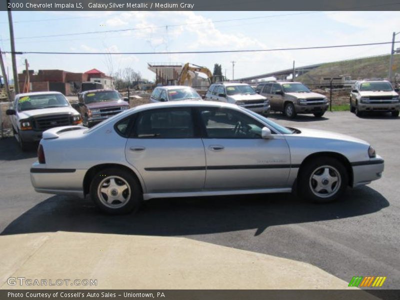 Galaxy Silver Metallic / Medium Gray 2000 Chevrolet Impala LS