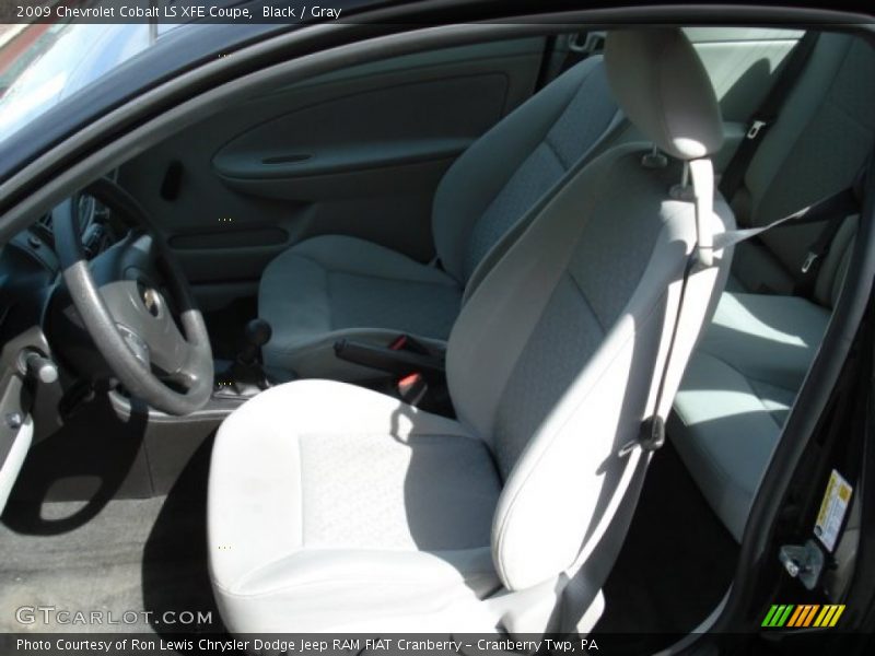 Black / Gray 2009 Chevrolet Cobalt LS XFE Coupe