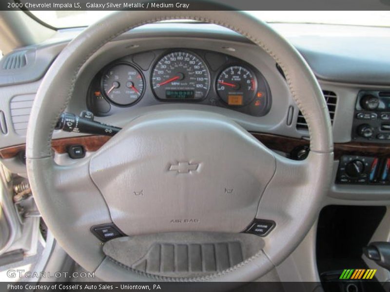 Galaxy Silver Metallic / Medium Gray 2000 Chevrolet Impala LS
