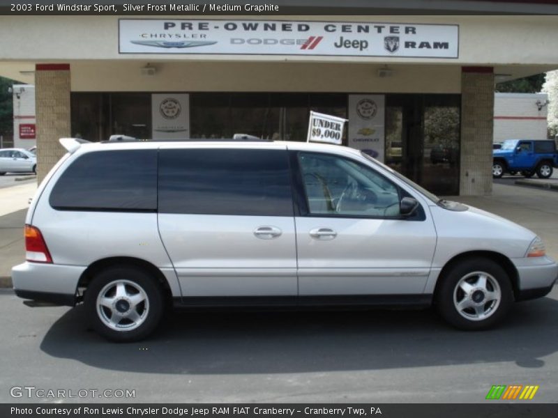 Silver Frost Metallic / Medium Graphite 2003 Ford Windstar Sport